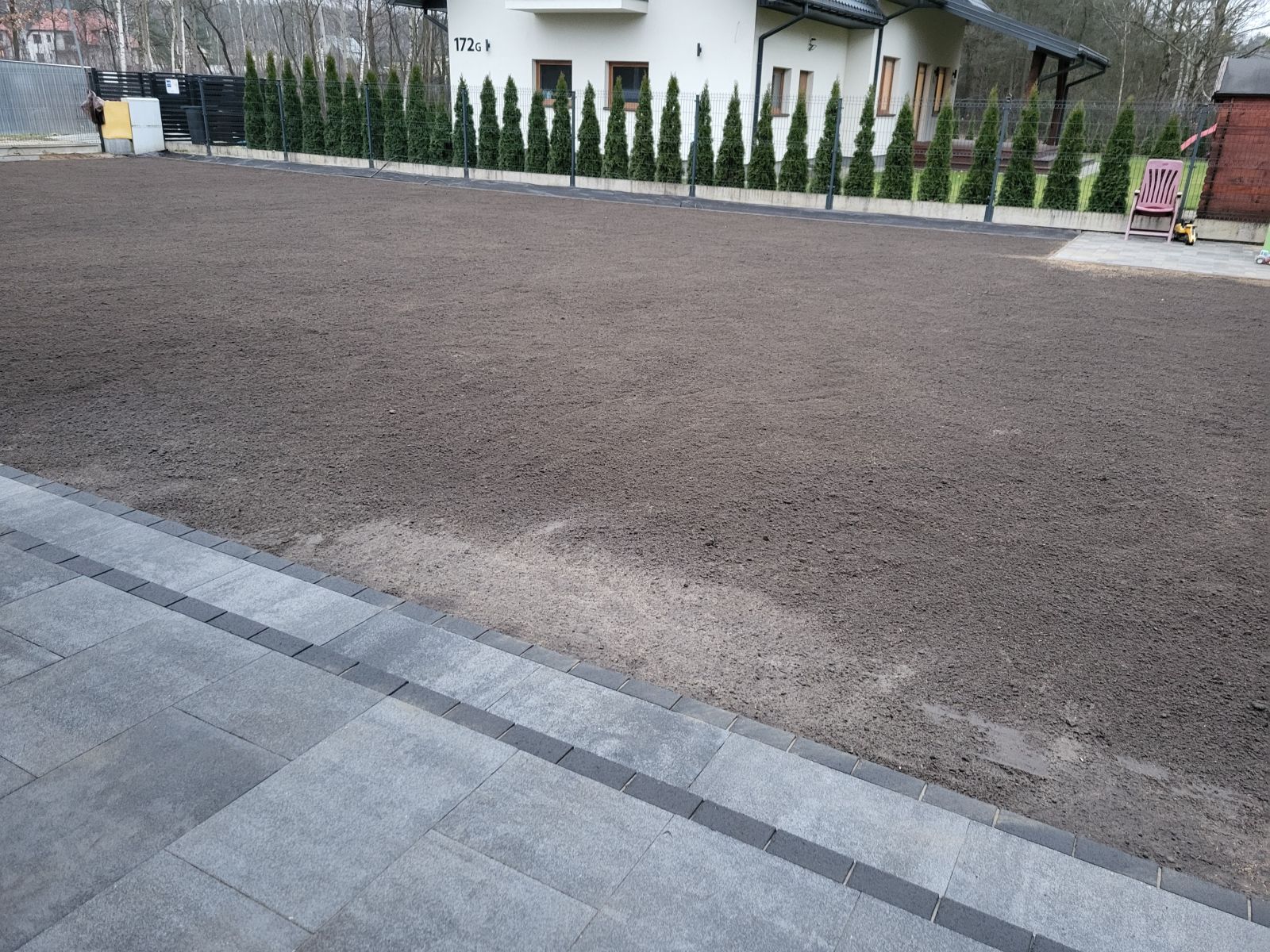 równanie niwelacja terenu pod trawnik Piaseczno 